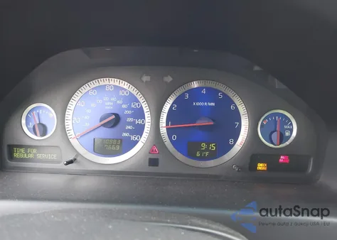 2004 Volvo S60 R z USA, uszkodzony, nr VIN YV1RH52YX42315098